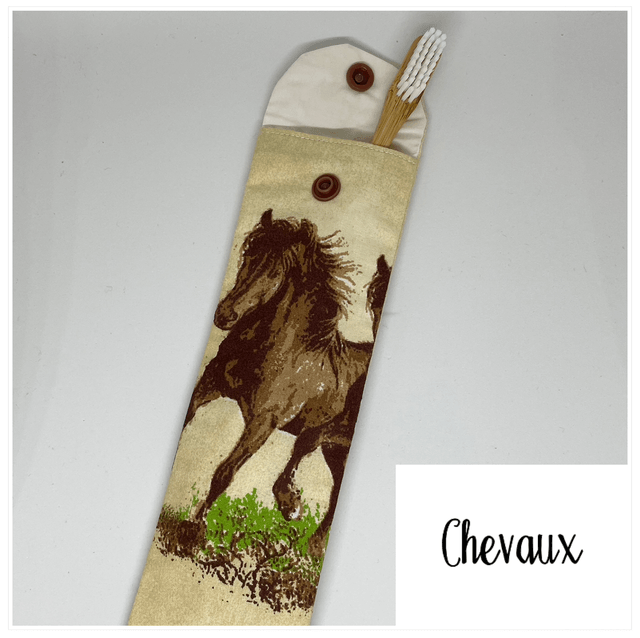 Pochette pour brosse à dents 