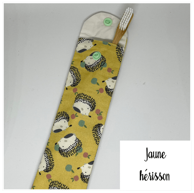 Pochette pour brosse à dents 