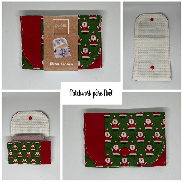 Pochette pour savon (Noël)