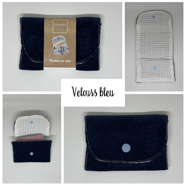 Pochette pour savon (violet)