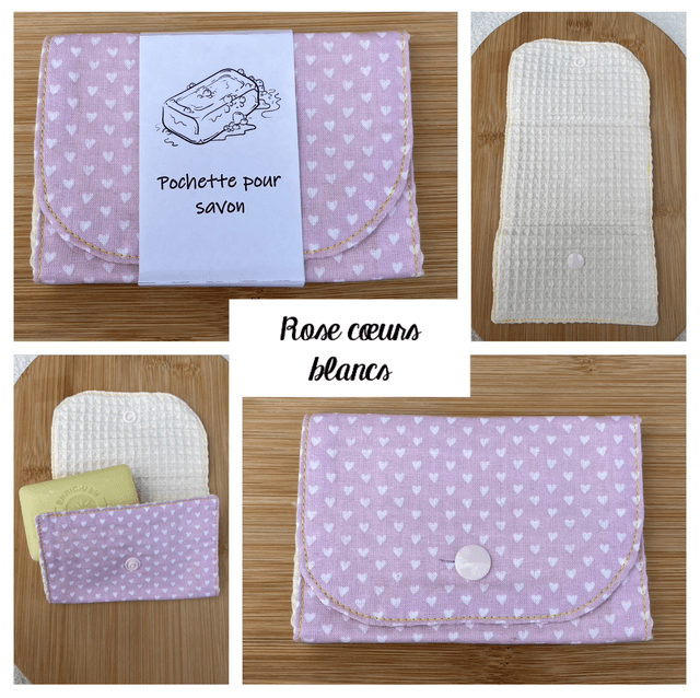 Pochette pour savon (violet)