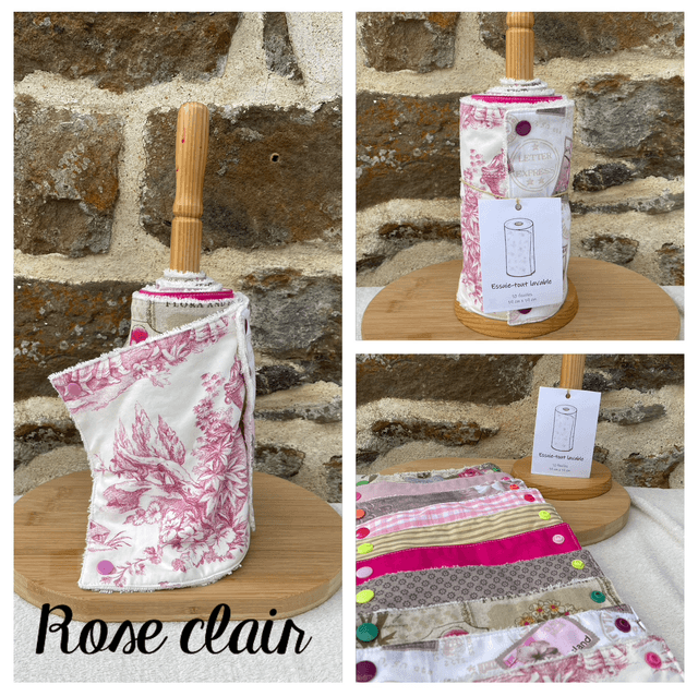 Essuie-tout lavable 10 feuilles