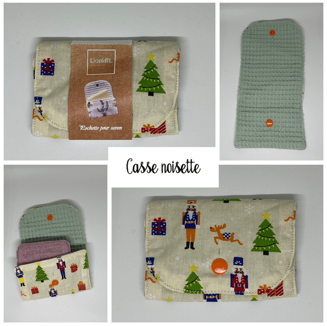 Pochette pour savon (Noël)